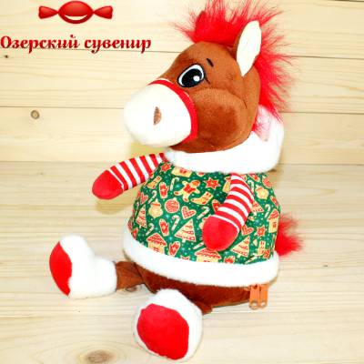 Детский новогодний подарок Озерский Сувенир в мягкой игрушке в Дубне